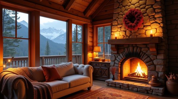 Comment créer des logements avec décoration montagnarde chaleureuse