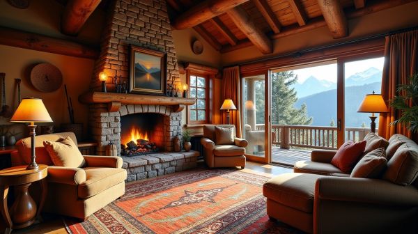 Comment créer des logements avec décoration montagnarde chaleureuse